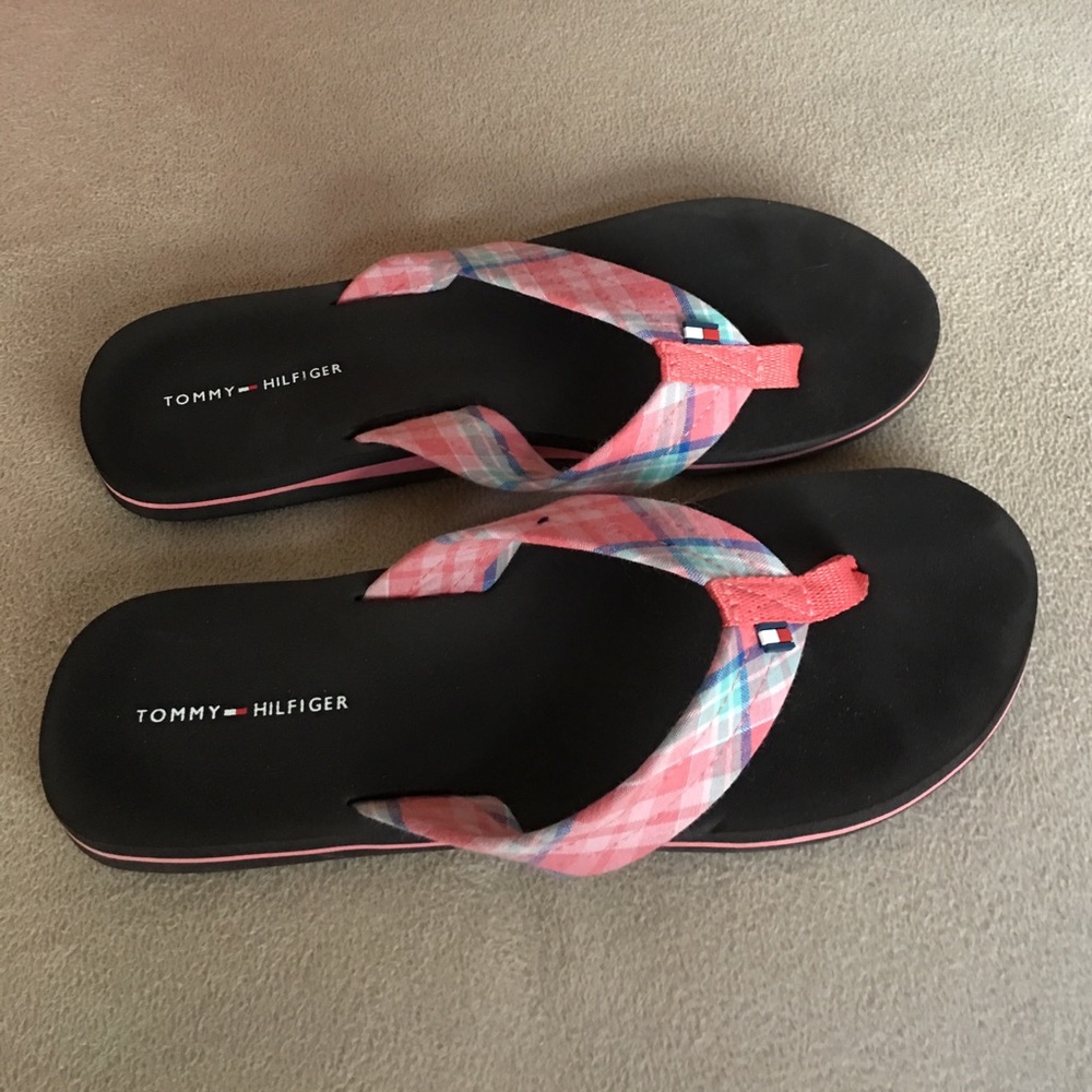 Tommy Hilfiger flip flops