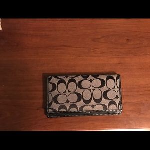 Coach Signature C Checkbook Cover