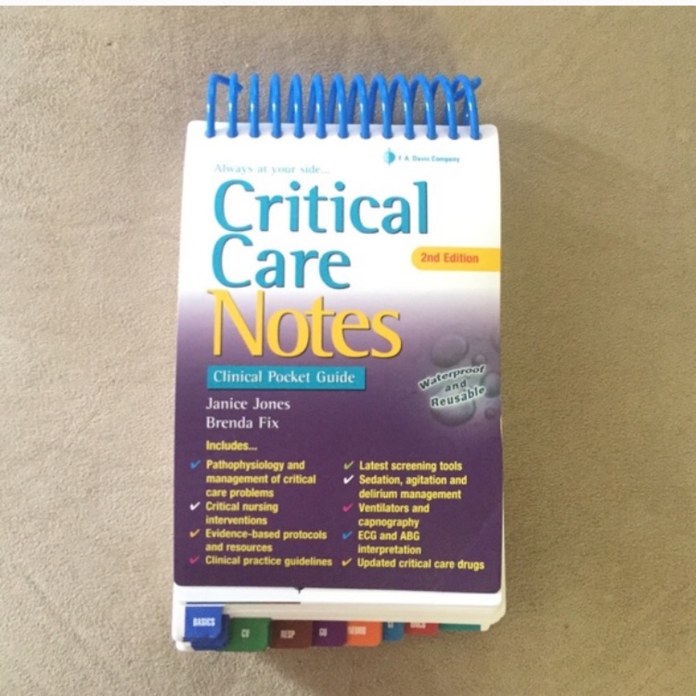Critical Care nursing book