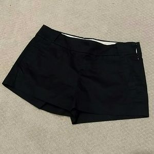 Jcrew Black Dress Shorts