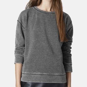 Topshop- Burnout Raglan Sweatshirt