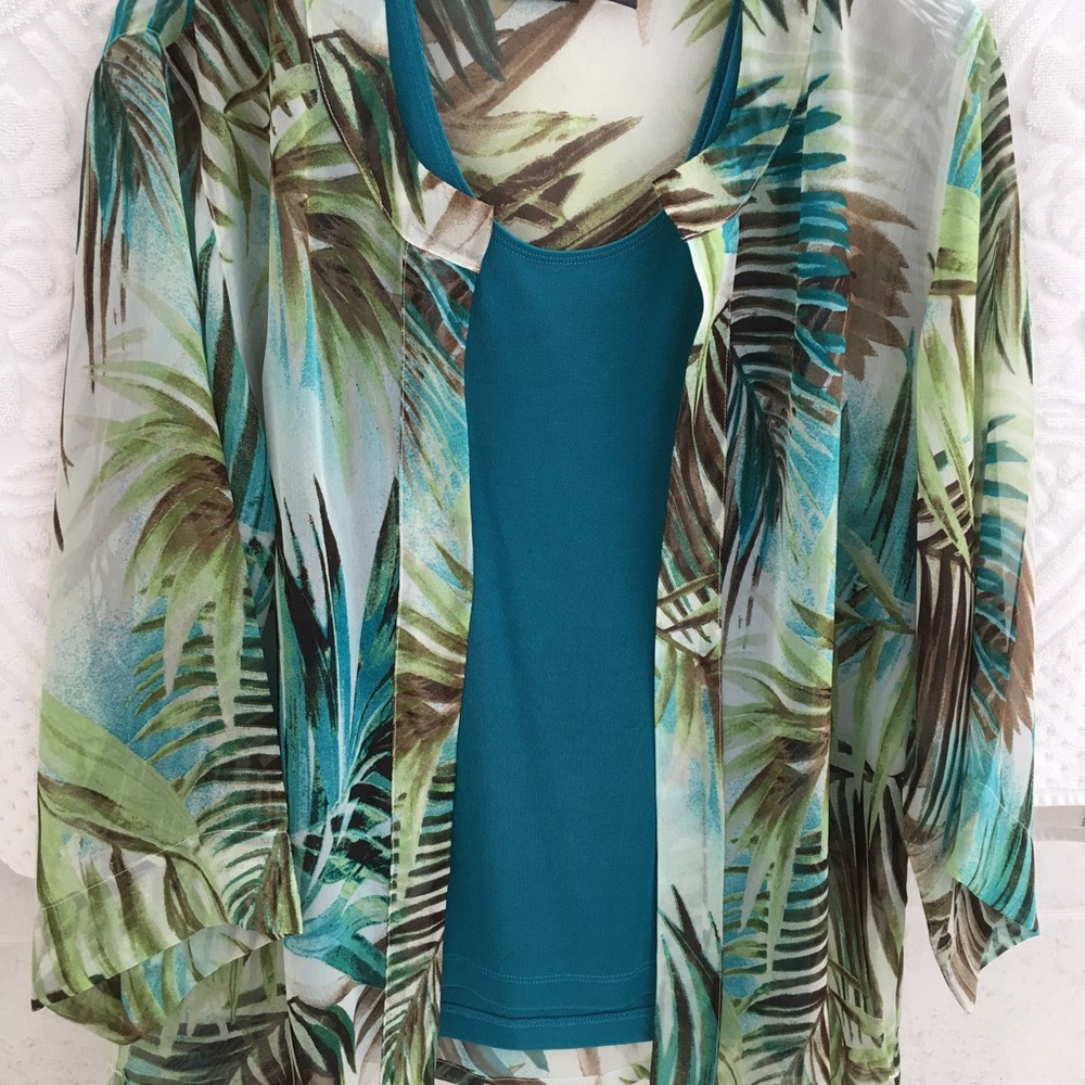 spring colors in a Lightweight Sheer open top