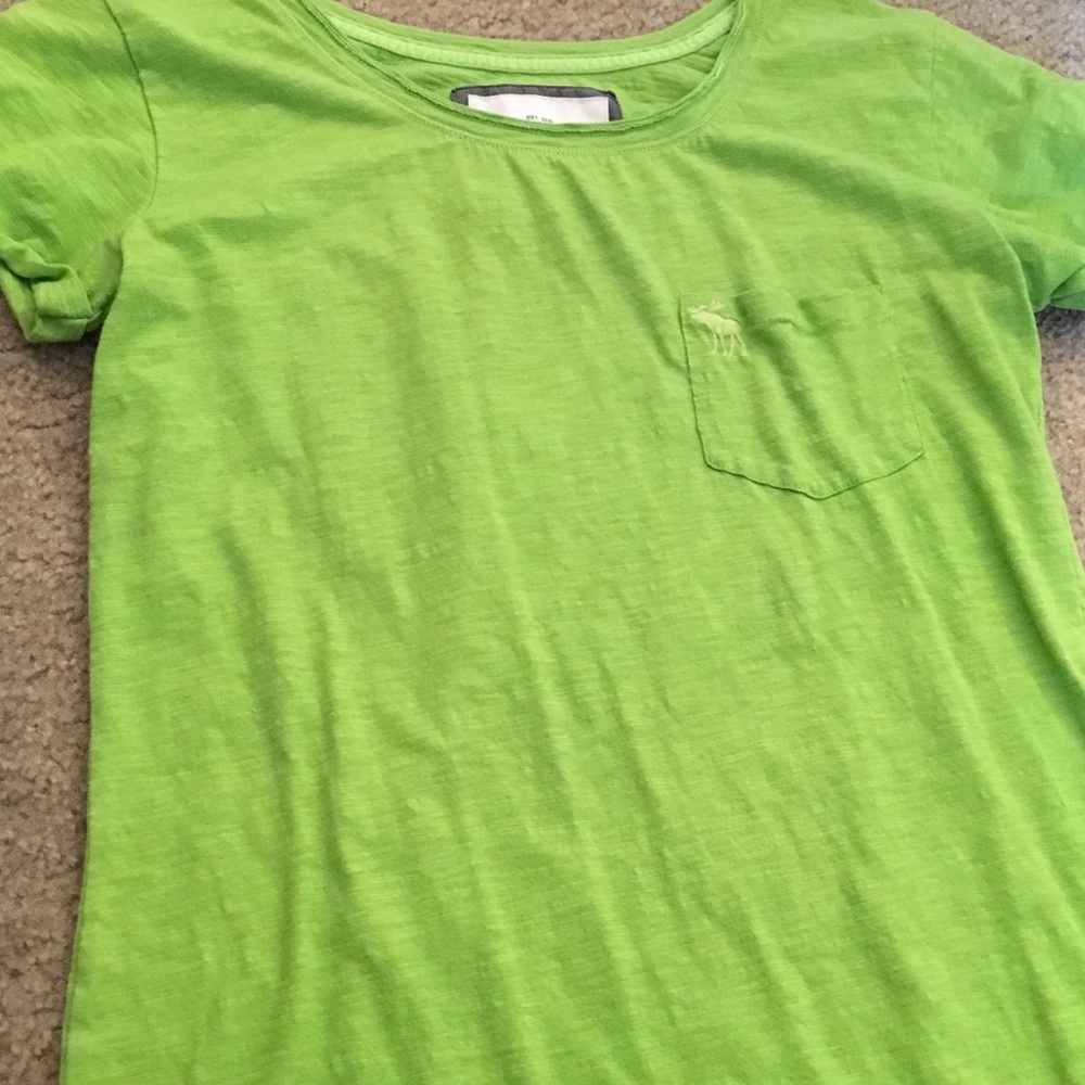 Lime green shirt
