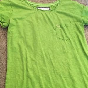 Lime green shirt