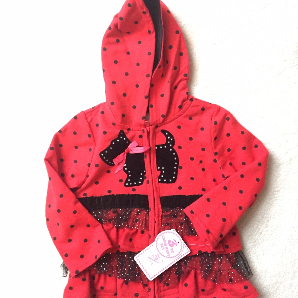 Nannette Girl 3 piece set, size 2T