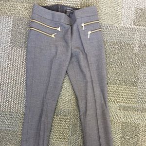 J. crew petite zippered Minnie pant in wool