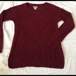 Lucky brand cable knit sweater