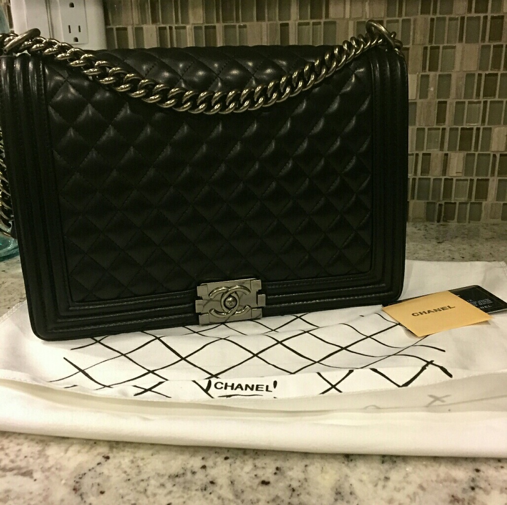 Chanel Large Black Le Boy