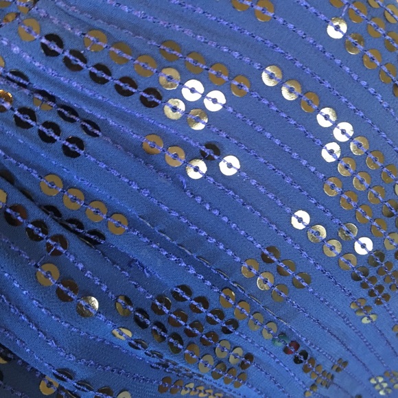 Express double v neck sequined dress - Picture 3 of 3