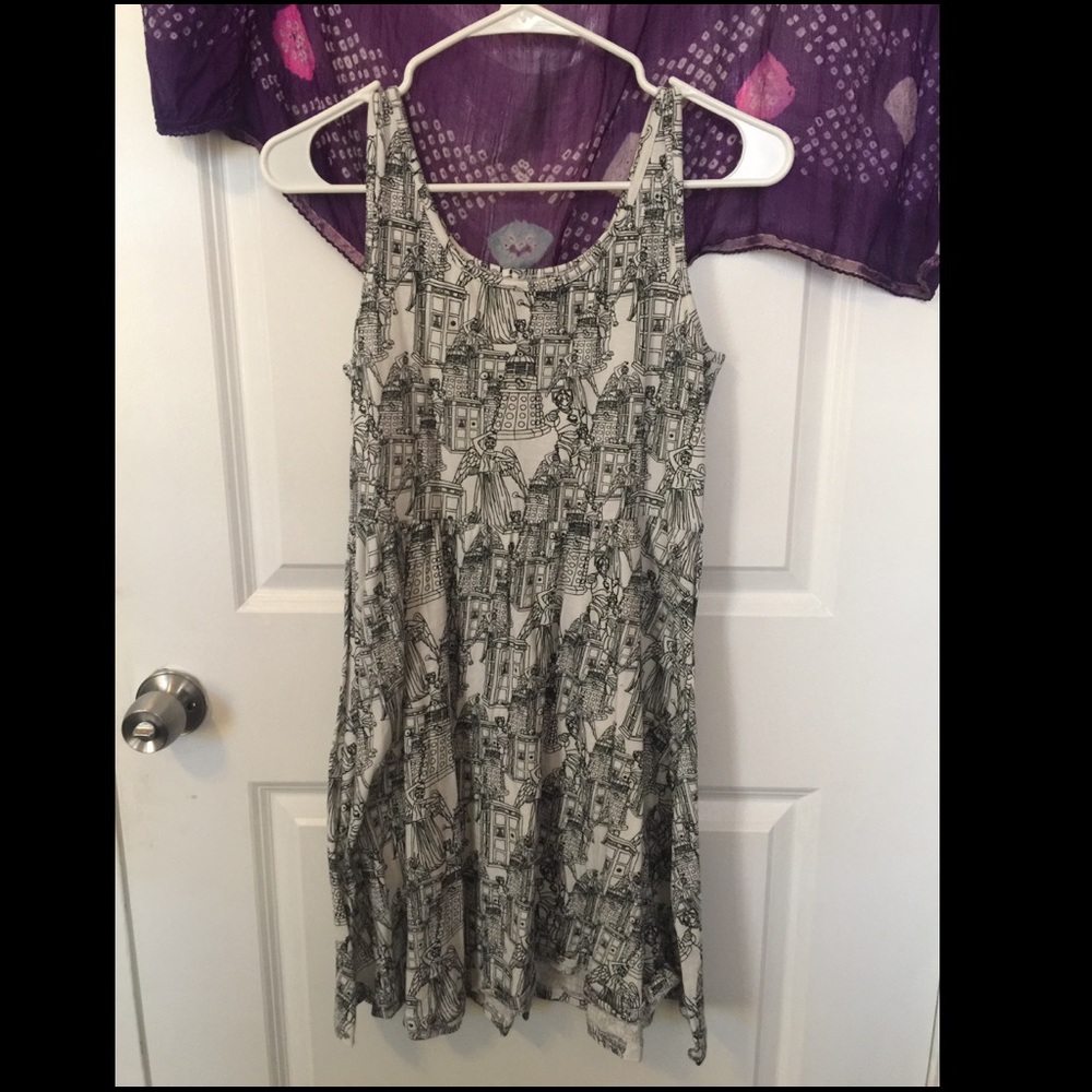 Doctor Who Print Skater-Style Dress 💙