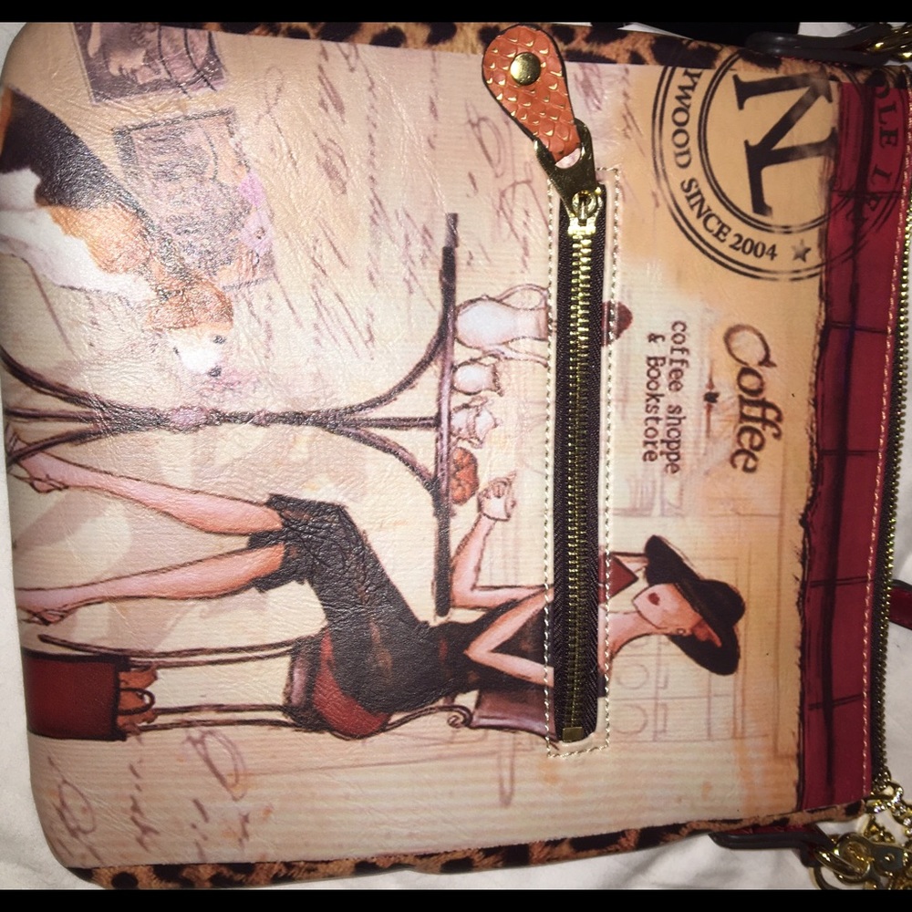 Nicole Lee matching bag & wallet