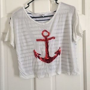 Delias anchor shirt