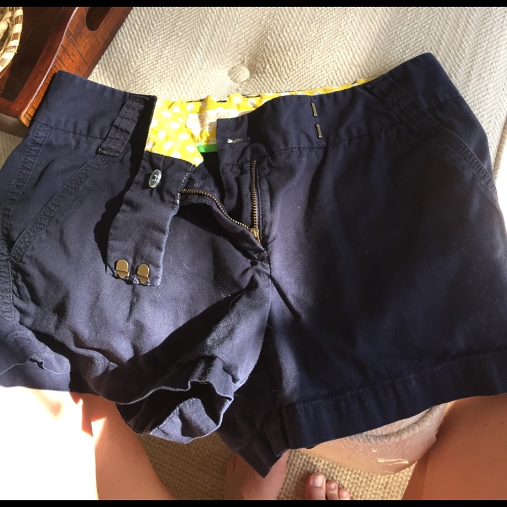 Jcrew navy blue shorts (3 inches)