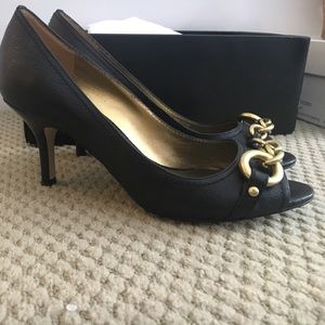 Banana republic Chain link Sadie peep toe pump 7 Banana republic Chain link Sadie peep toe pump 7
