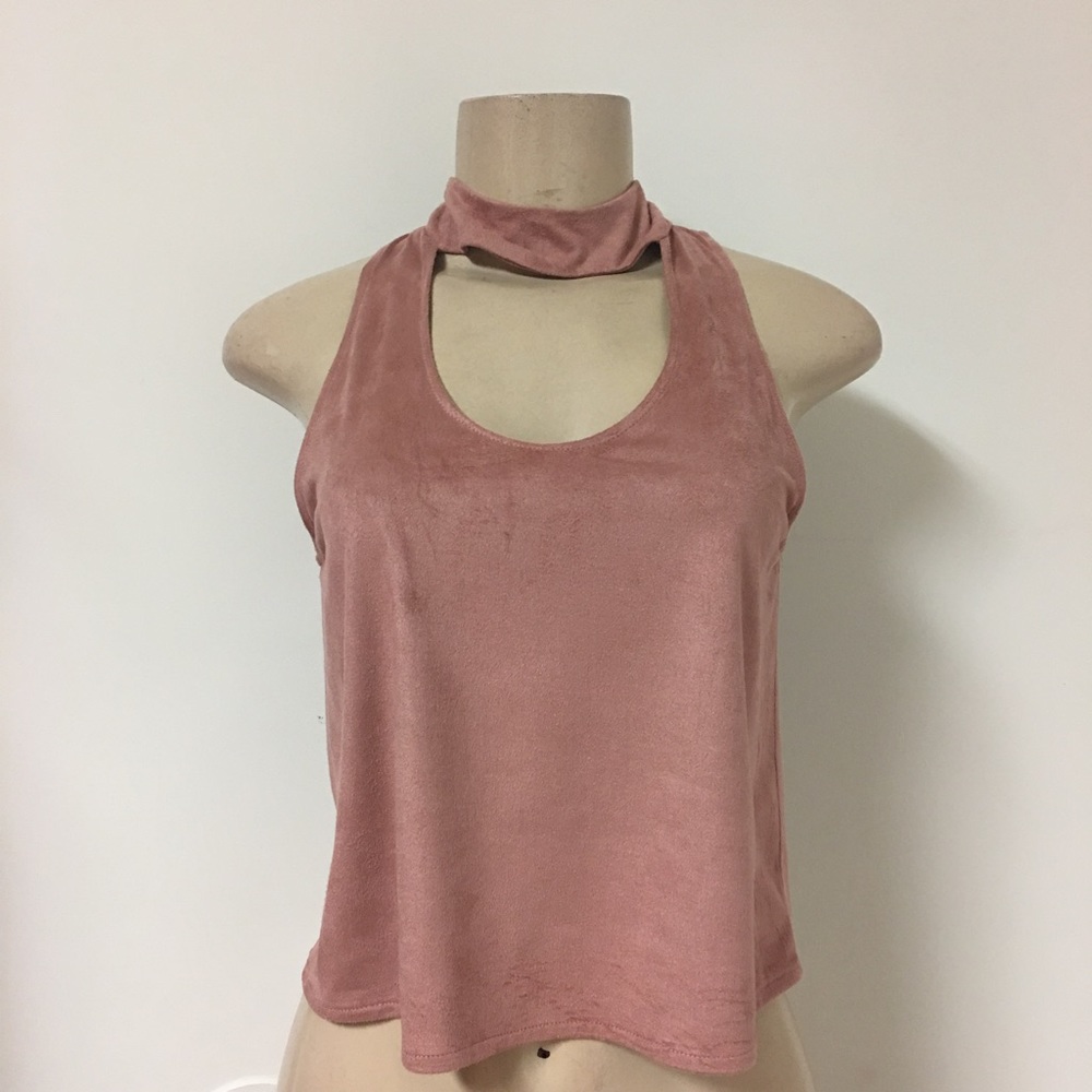 Rosewood Choker Tank