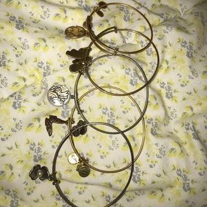 Bundle of Alex and Ani bracelets