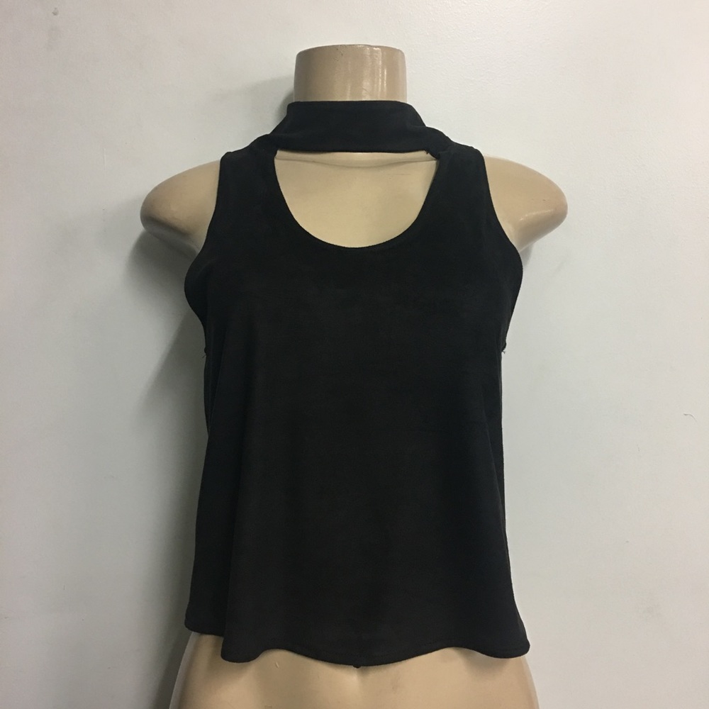 Black Choker Tank