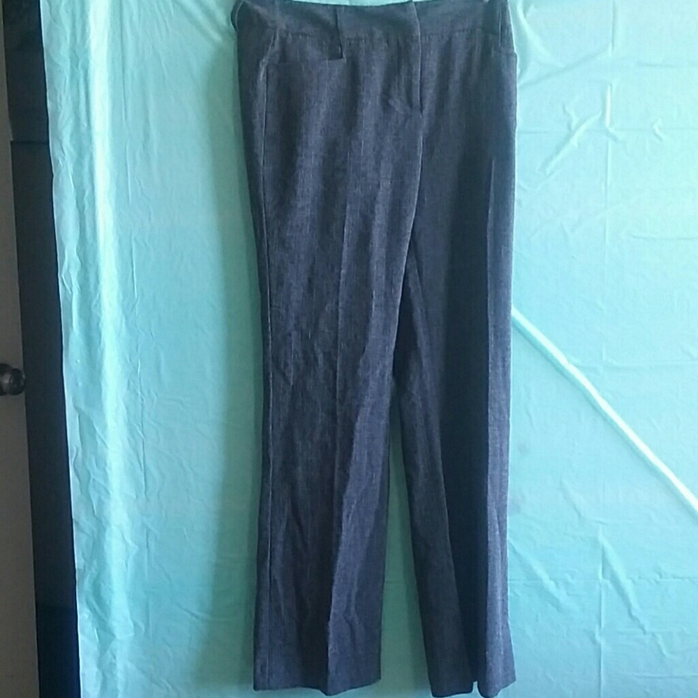 Grey black suit pants