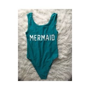 Mermaid Monokini NWOT (fits like an xs/s)