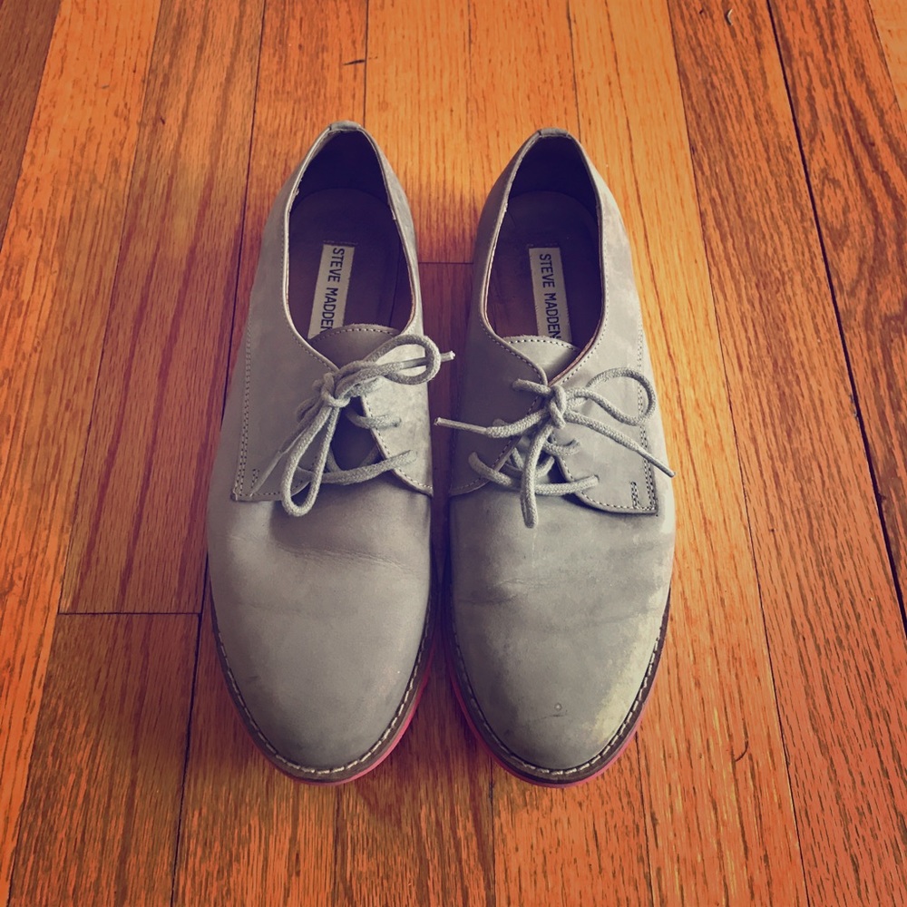 Steve Madden Suede Oxfords