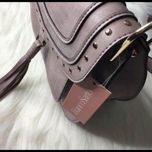 Franco Sarto Bags - NEW Franco Sarto Rex Saddle Crossbody Lilac Franco Sarto Bags - NEW Franco Sarto Rex Saddle Crossbody Lilac