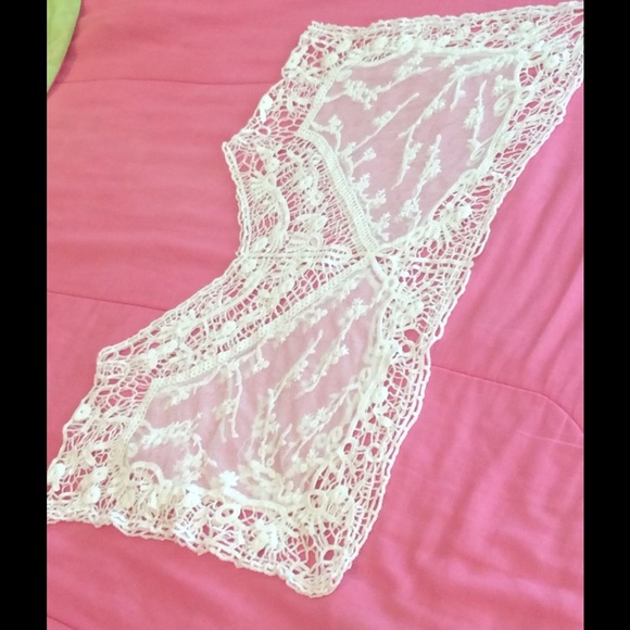 Bathing suit cover Or⚡️GorgeousSheer White Top - Picture 5 of 6