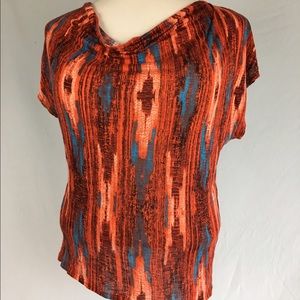 Ella Moss Tribal Print Blouse