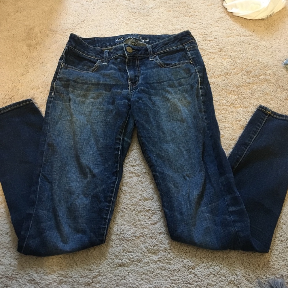 Super stretch American eagle jeans