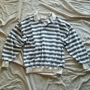 Super Dope Old Long-Sleeve Polo/Sweatshirt Thing