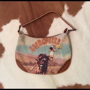 BroncoGirl Leather Purse