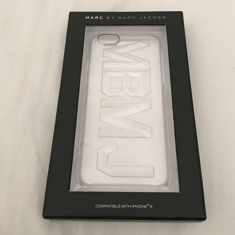 Transparent "MBMJ" iPhone case