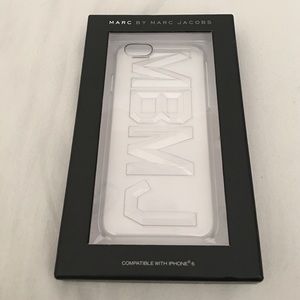 Transparent "MBMJ" iPhone case