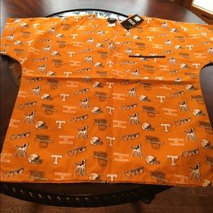University of Tennessee Unisex scrub top