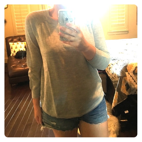 J. Crew Tops - J. Crew Baseball Style Sweater