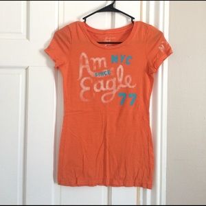 American eagle orange tee
