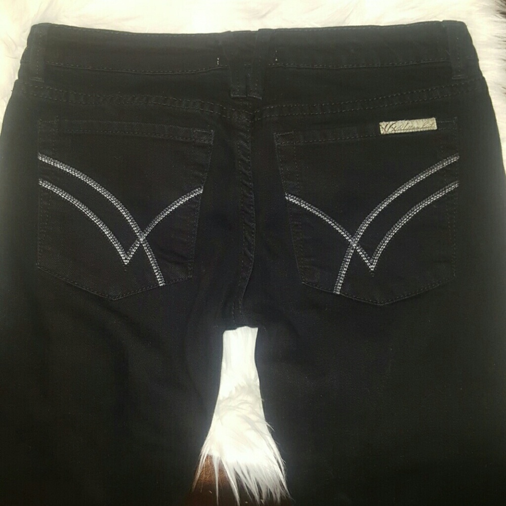 William Rast black denim - Picture 2 of 7