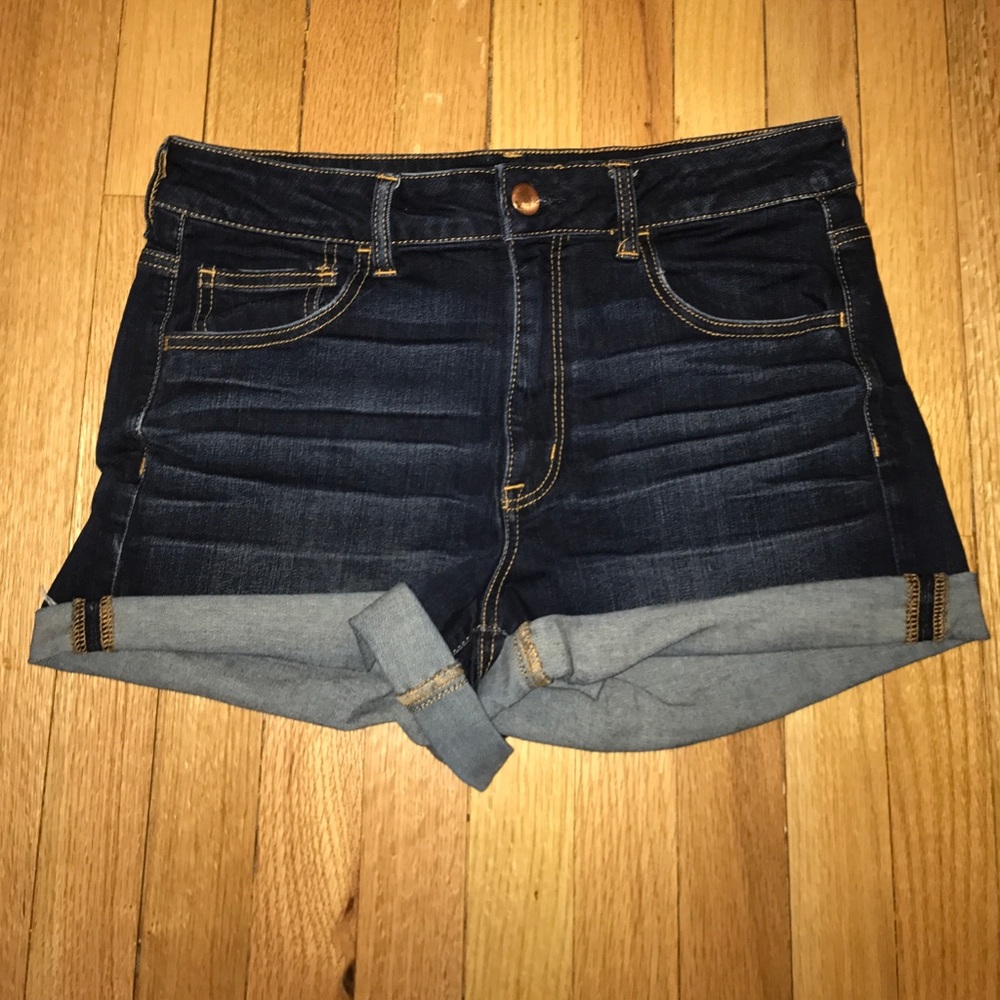American Eagle High Rise super stretch shorts