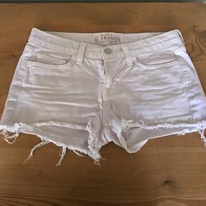 J Brand cut-off shorts