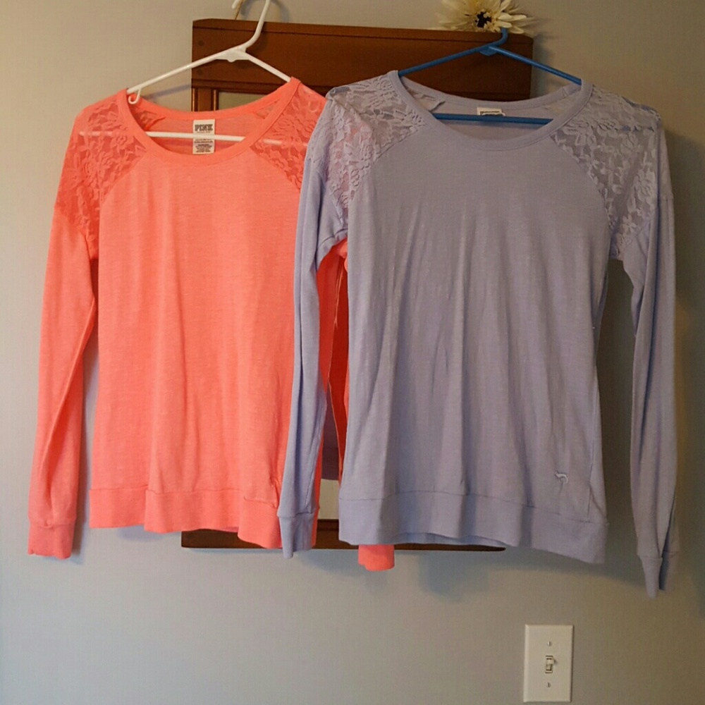 2 Victorias Secret Lace tops XS