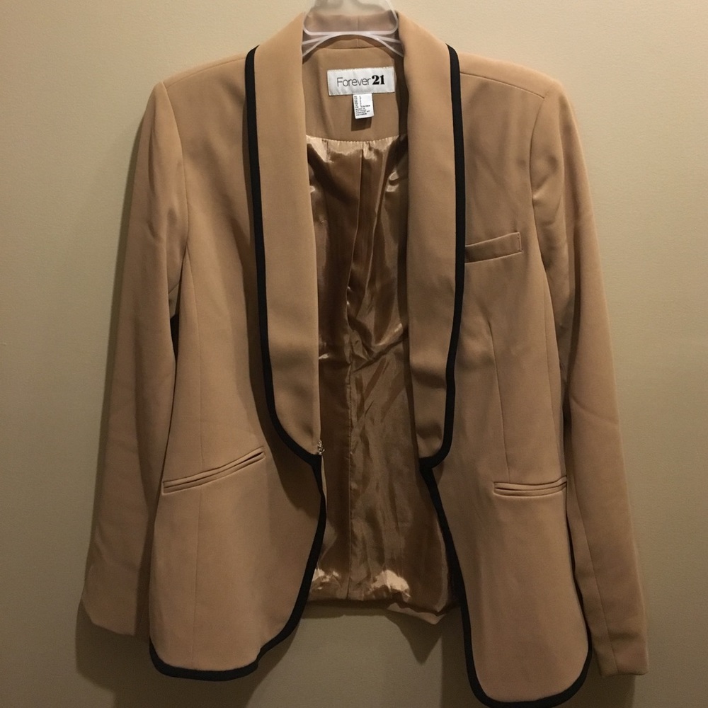 Forever 21 long beige blazer!