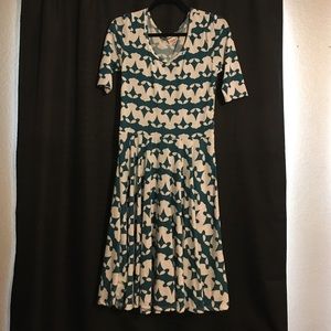 LULAROE NICOLE DRESS - medium