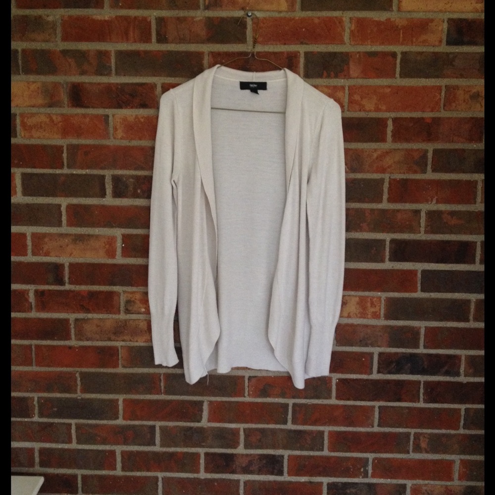 Mossimo Cream Cardigan