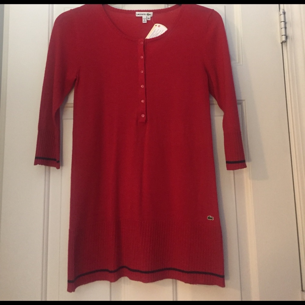 Lacoste Merino Wool Tunic