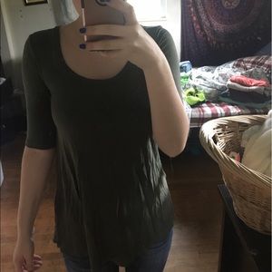 American Eagle Quarter Sleeve Shirt