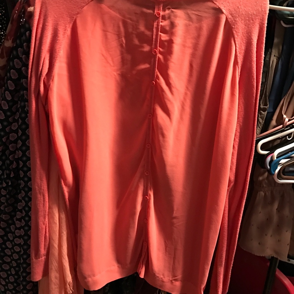 Pink Button Back Sweater - Picture 3 of 3