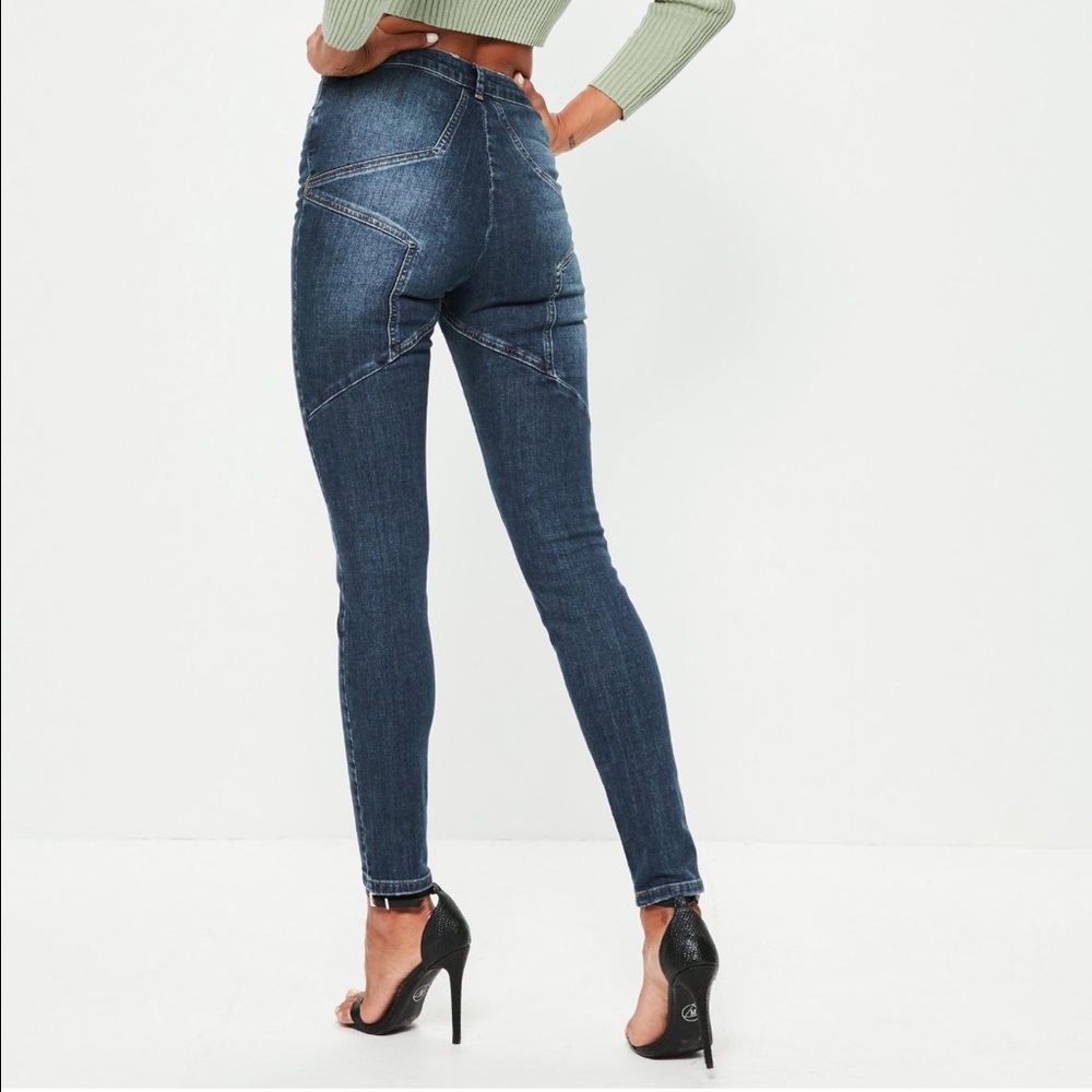 BRAND NEW Missguided star ass jeans