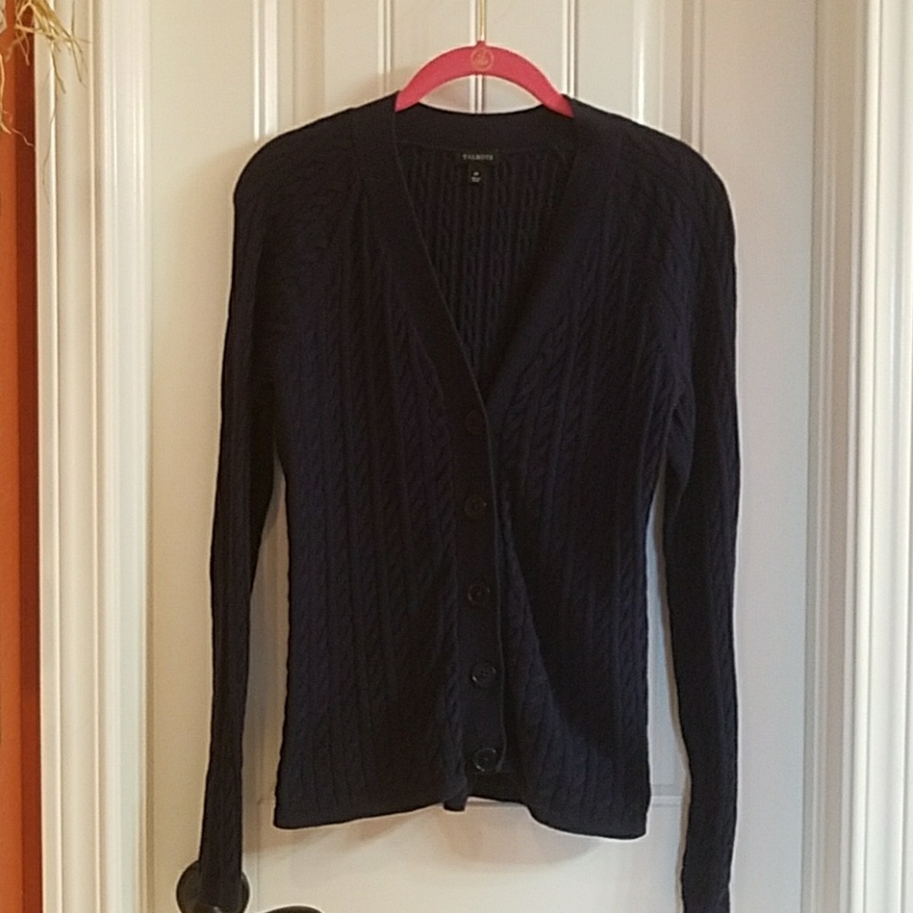 Navy Talbots cardigan