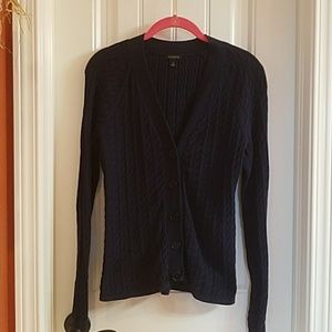 Navy Talbots cardigan