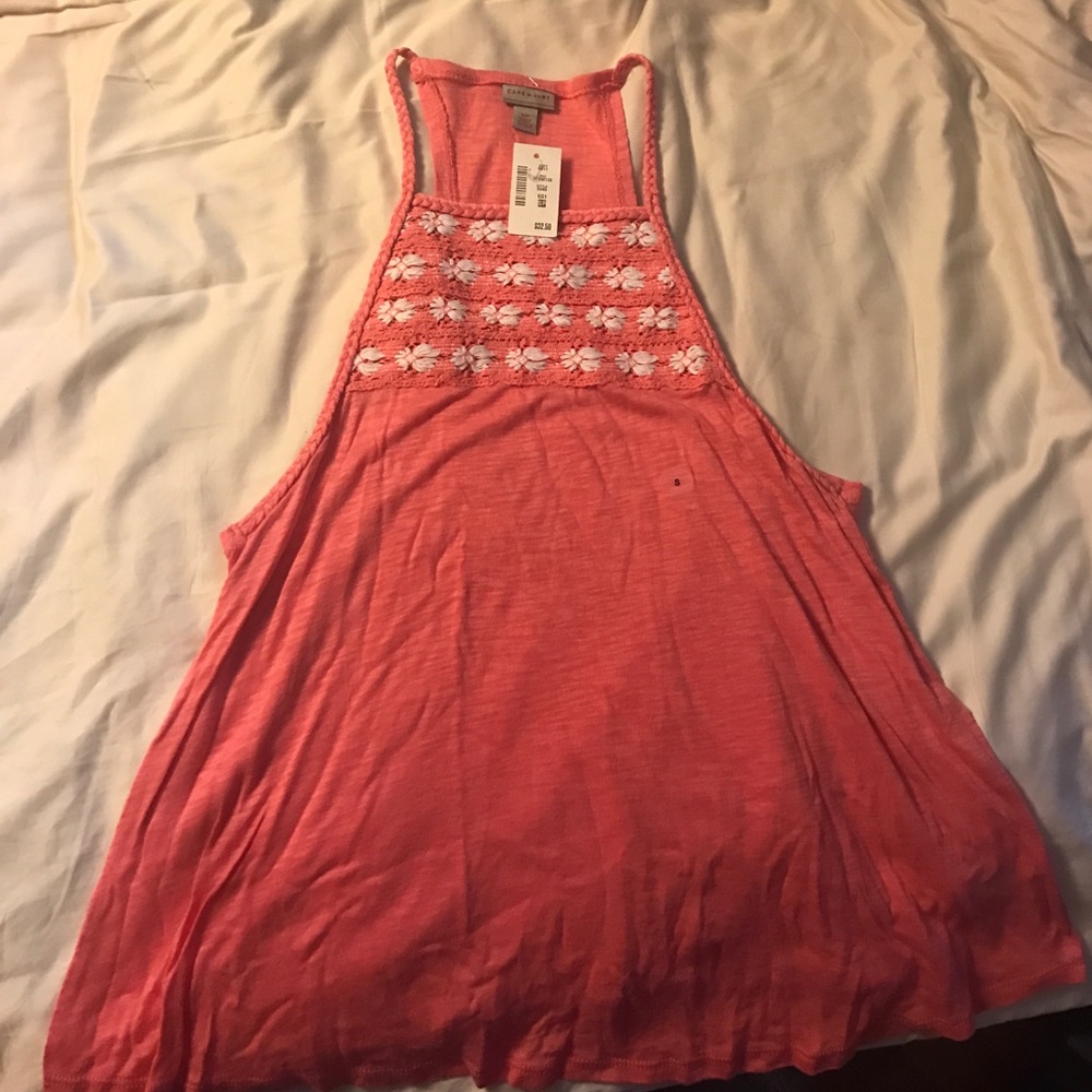 NWT pink tank top