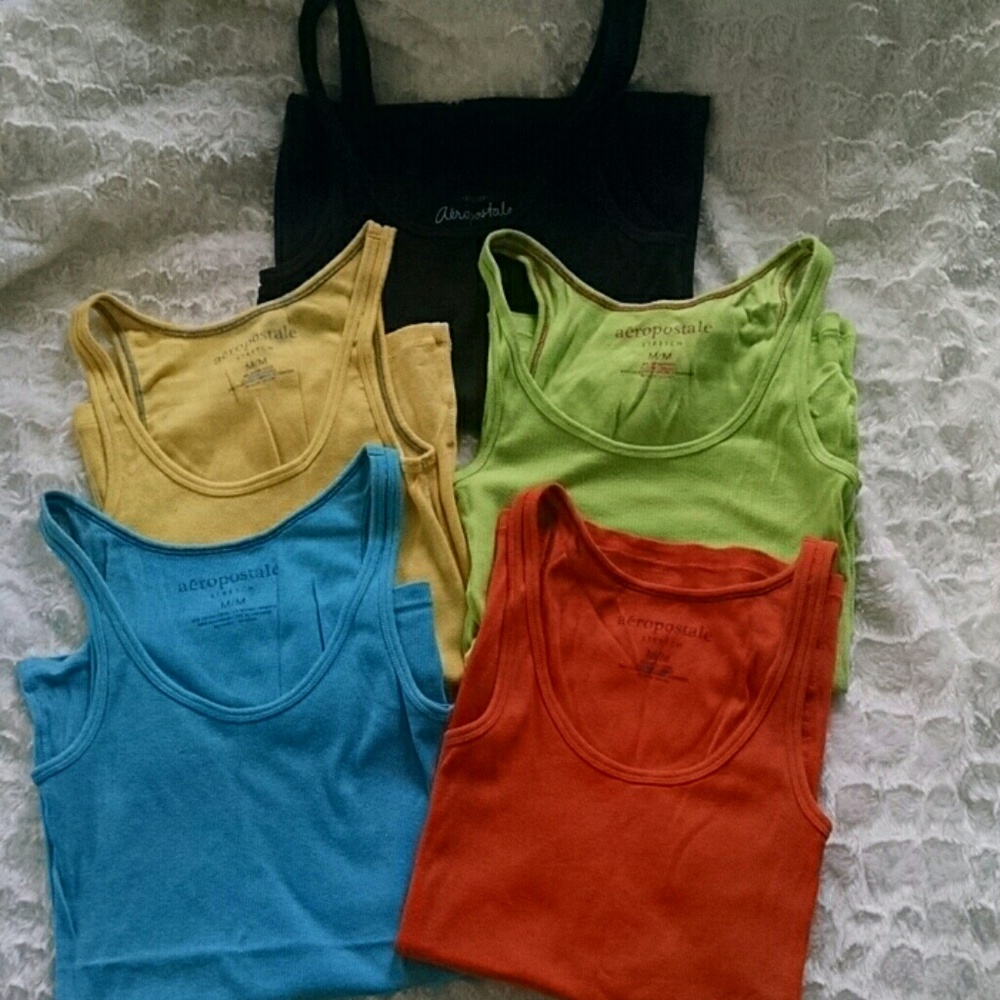 Tank tops.